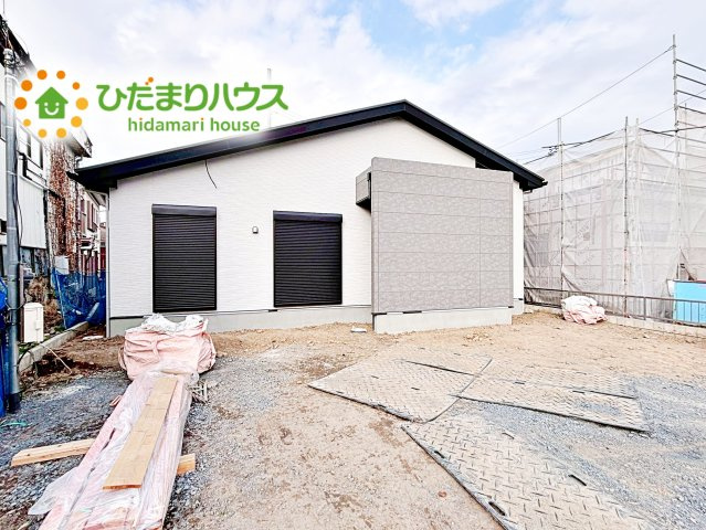 【外観】 | 水戸市東台1期　新築戸建　4号棟 | 南向きで日当たり良好(^^♪