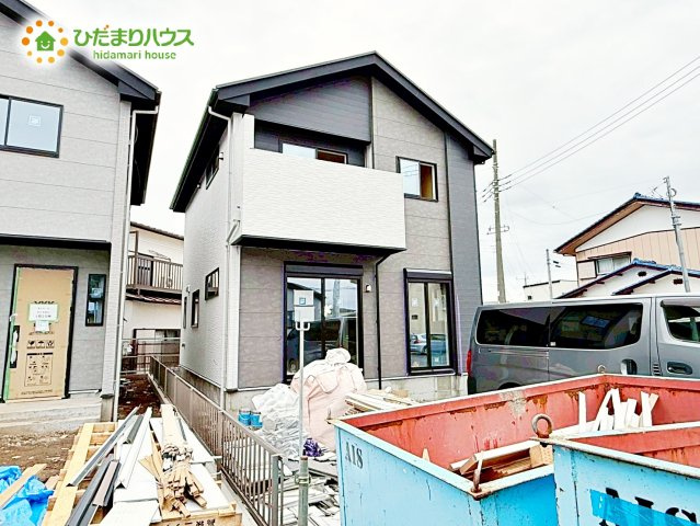 【外観】 | 水戸市東台1期　新築戸建　3号棟 | 南向きで日当たり良好(^^♪