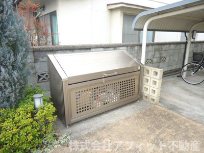 【その他共用部分】 | レセンテ手城 | 敷地内ゴミ置場