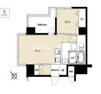【間取り】 | Volare Aqua Place
