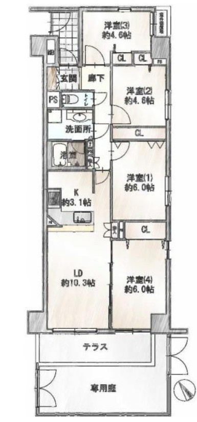 調布が丘パークホームズの画像