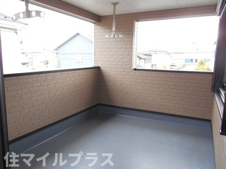 【バルコニー】 | 郡山市賀庄新築一戸建て3棟 | バルコニーがあります