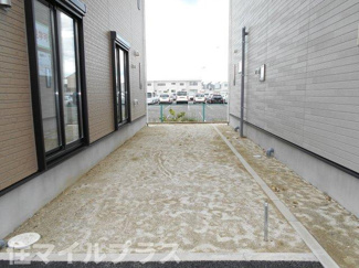 【庭】 | 郡山市賀庄新築一戸建て3棟 | お庭も活用できます