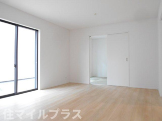 【居間・リビング】 | 郡山市賀庄新築一戸建て3棟 | 使いやすいリビングです