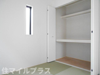 【和室】 | 郡山市賀庄新築一戸建て3棟 | 明るい和室です