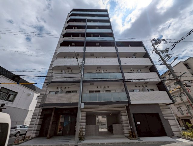 リブネスコート大阪大学前の外観