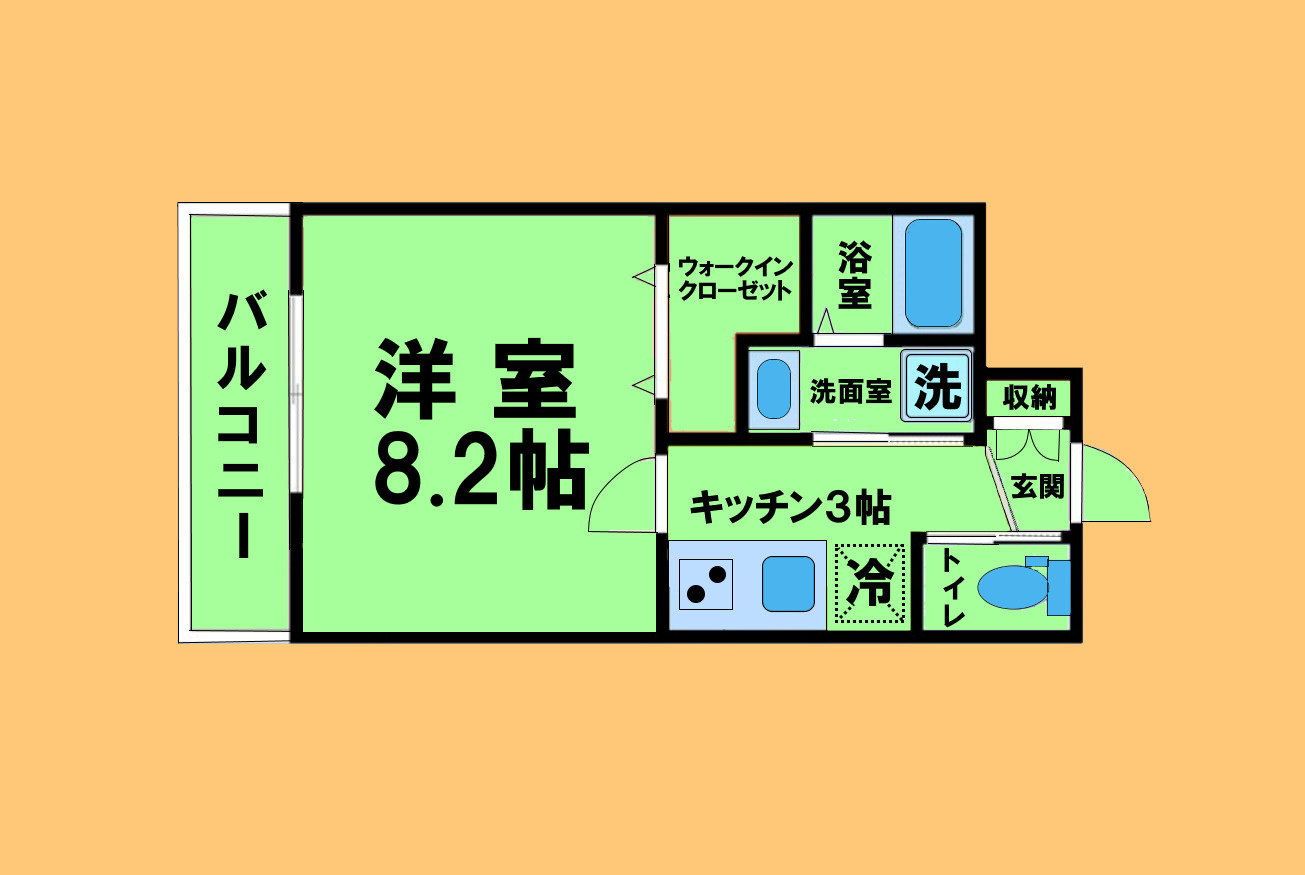Ceres志賀本通の間取り
