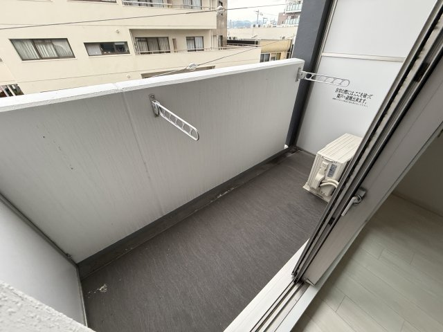 リブネスコート大阪大学前のバルコニー