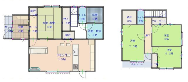 【間取り】 | 加古郡播磨町古宮1丁目　中古戸建 | 4SLDKです。
