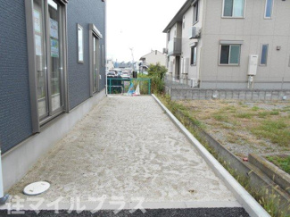 【庭】 | 郡山市賀庄新築一戸建て3棟 | お庭です