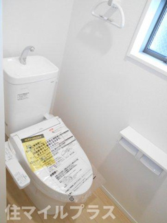 【トイレ】 | 郡山市賀庄新築一戸建て3棟 | トイレも気になるポイント