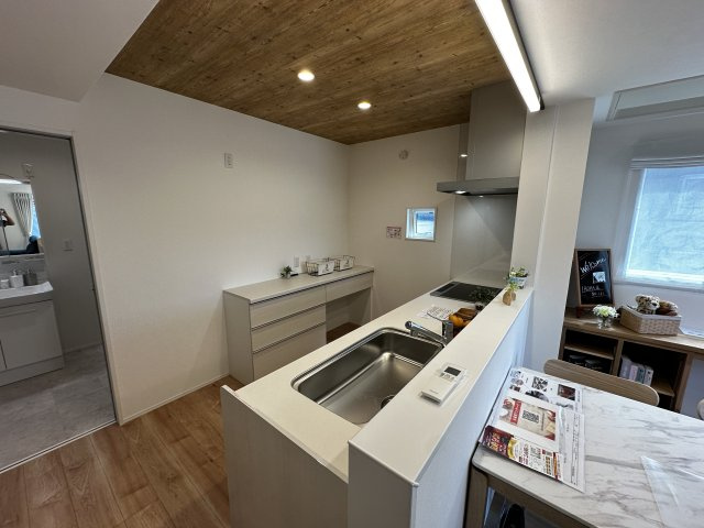 【キッチン】 | 【未入居】湯沢市古館町モデルハウス