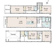 文京区大塚4丁目　新築戸建　A号棟 18880万円の画像