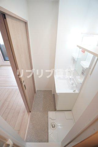 AQUE24の洗面所