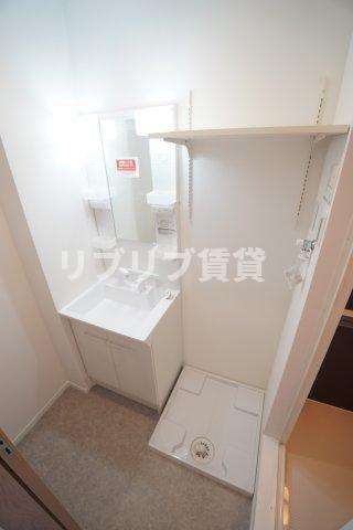 AQUE24の洗面所