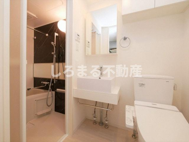 アドバンス西梅田ラシュレの洗面所