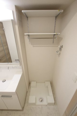 【設備】 | CASAMUKAINO | 室内洗濯機置き場