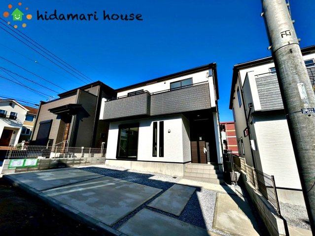 上尾市大谷本郷8期　新築戸建　グラファーレ02の外観|現地写真