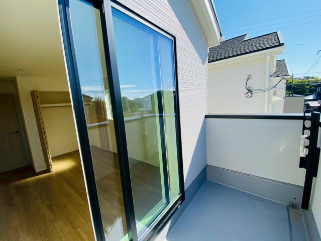 リナージュ／北区龍田1丁目／1号棟のバルコニー