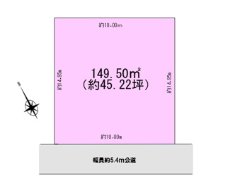 【土地図】 | つくば市真瀬売地