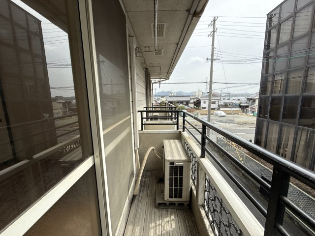 ハイツタイヨウのバルコニー
