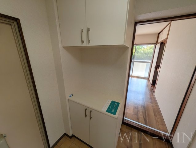 ハイツ明和 Aの玄関