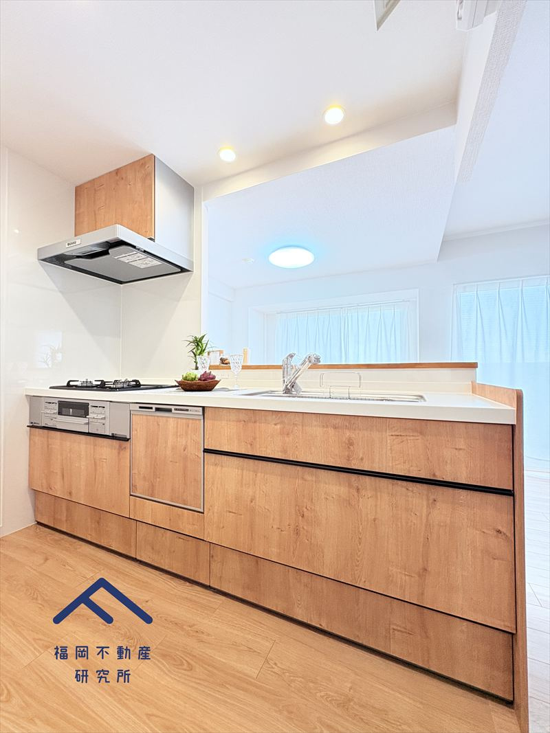 スカイハイツ小郡のキッチン