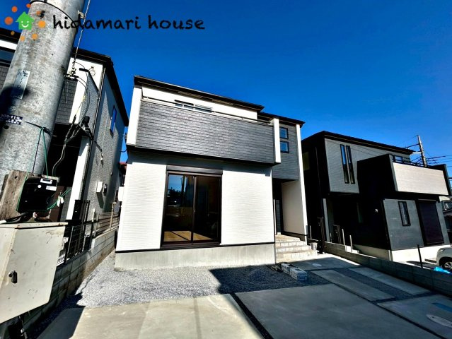 上尾市大谷本郷8期　新築戸建　グラファーレ03の外観|現地写真