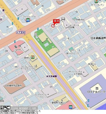 【地図】 | パークハイツ日本橋蛎殻町