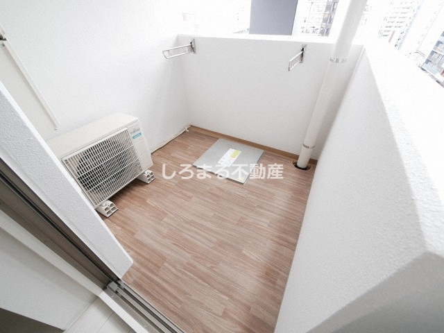 Ｇｒａｖｉｓ城東中央のバルコニー