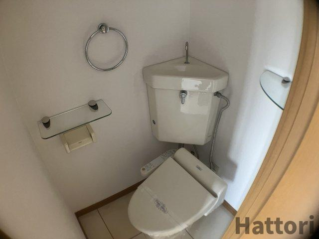 箕面市船場西２丁目の賃貸マンションのトイレ