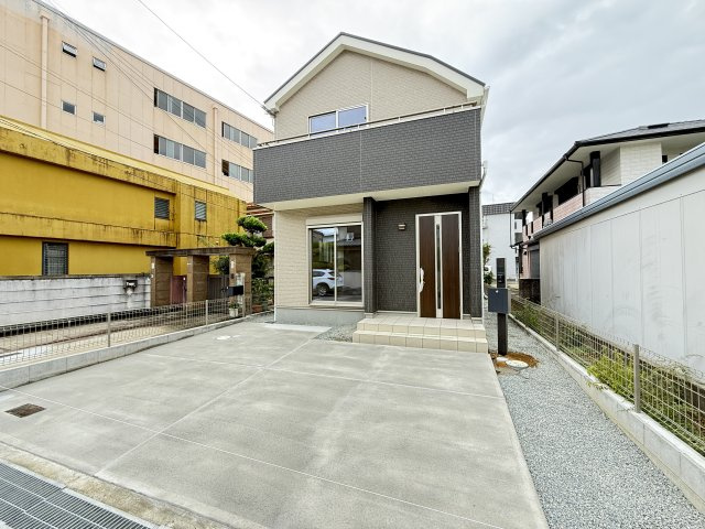 明石市大蔵谷奥新築戸建の前面道路含む現地写真