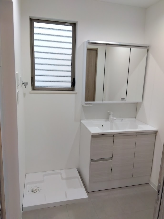 大阪府堺市東区日置荘原寺町437-32の独立洗面台