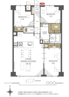 【間取り】 | ライオンズマンション東習志野