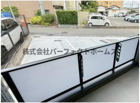 コティ光善寺のバルコニー|開放的で明るい空間を演出してくれるバルコニーです