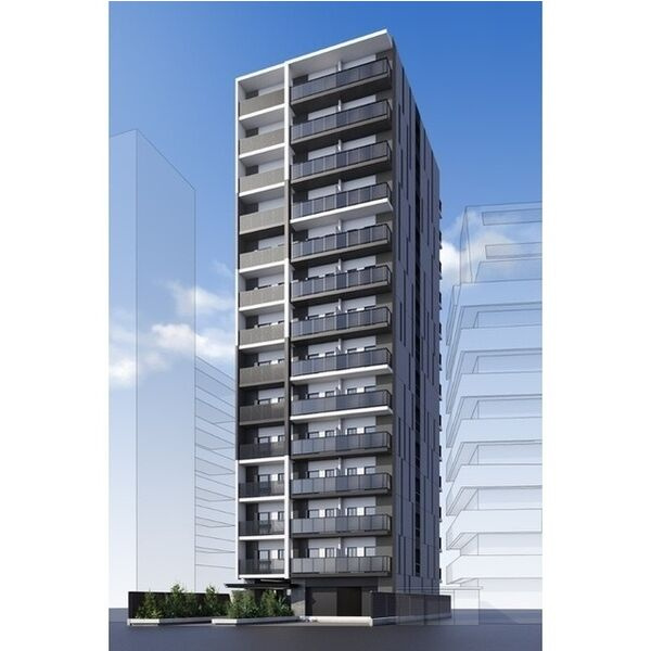 バウスフラッツ新大阪の外観