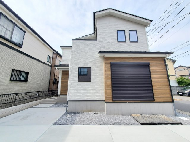 八潮市　伊草2丁目　新築戸建　全1棟の外観|外観です