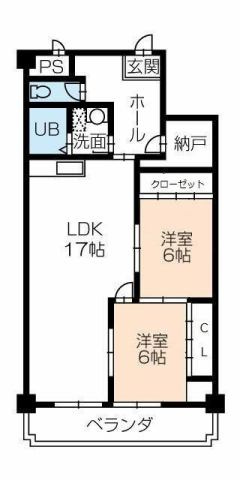 フィオーレ草間の間取り