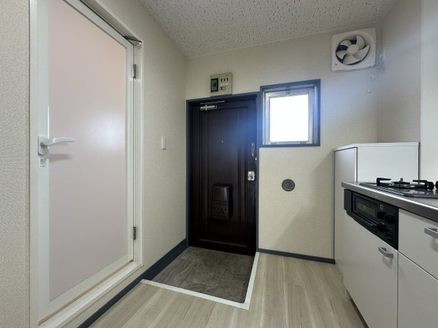 ハックベリーハイツⅡの玄関