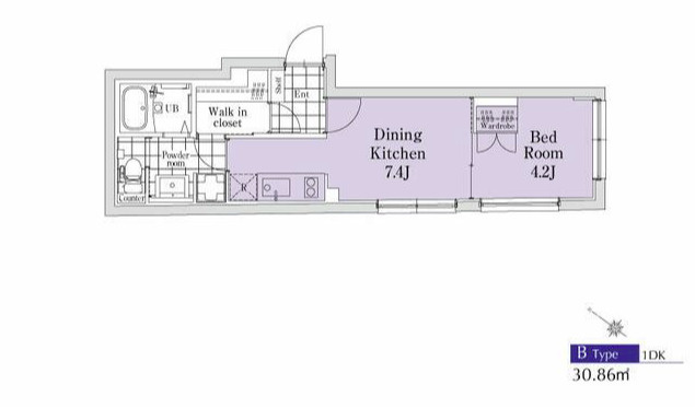 SOU明大前の間取り