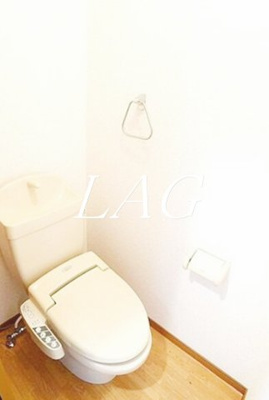 【トイレ】 | シェモアⅡ | トイレです。（同仕様です。）