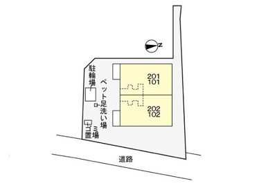 【駐車場】 | サンライズＭⅡ | 駐車場