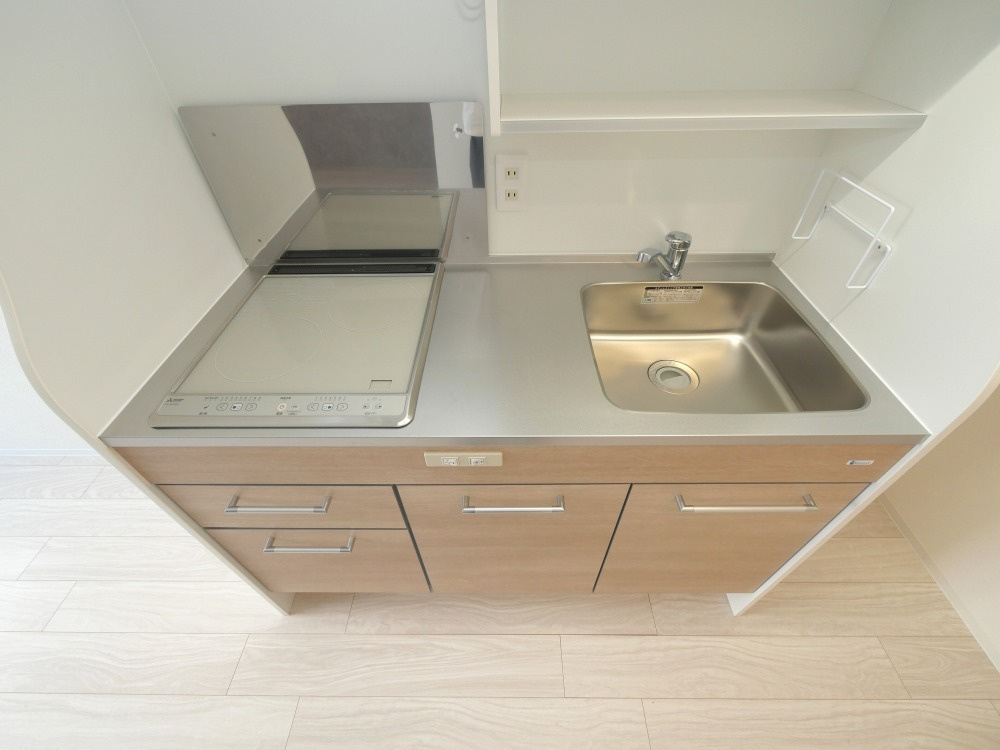 大阪市浪速区日本橋東１丁目の賃貸マンションのキッチン