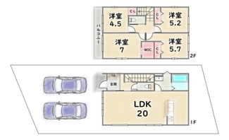 【間取り】 | 右京区嵯峨北堀町