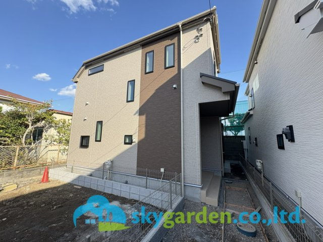 茅ヶ崎市東海岸南4丁目　新築戸建　全5棟B号棟の外観|外観は落ち着いています