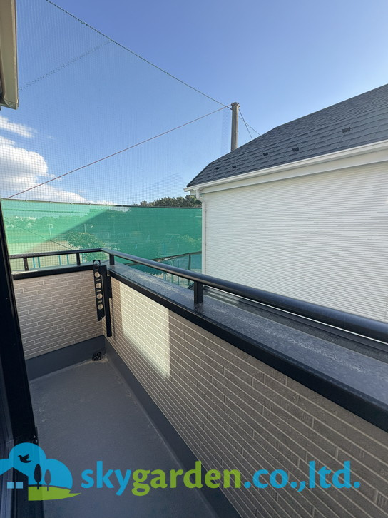 茅ヶ崎市東海岸南4丁目　新築戸建　全5棟B号棟のバルコニー