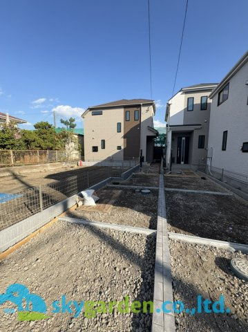 茅ヶ崎市東海岸南4丁目　新築戸建　全5棟B号棟の駐車場