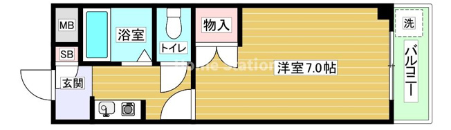 【間取り】 | エスポワールノダ