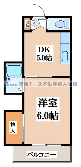 【間取り】 | ディバージョン島之内