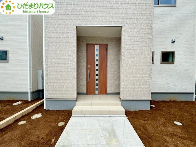 野田木間ケ瀬第2　新築戸建　7号棟の玄関|是非一度、ご家族そろってご内覧ください♪				
